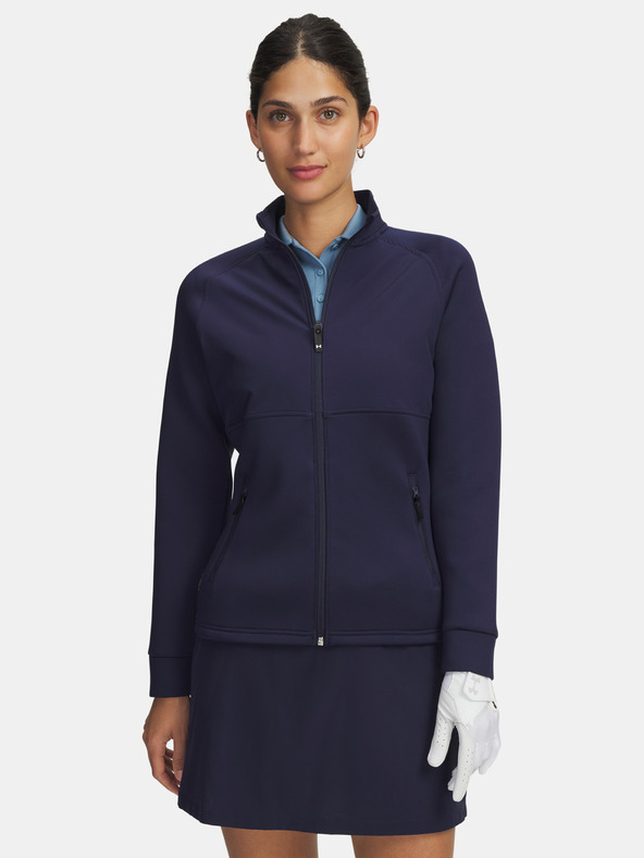 Under Armour Дамски суитшърт Under Armour UA Drive Pro Hybrid FZ-BLU