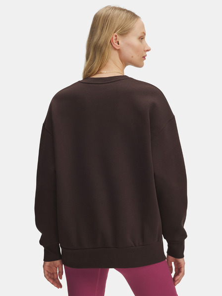 Under Armour Дамски суитшърт Under Armour UA Icon Fleece OS Crew-BRN