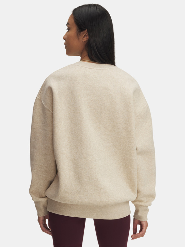 Under Armour Дамски суитшърт Under Armour UA Icon Fleece OS Crew-BRN