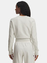Under Armour Дамски суитшърт Under Armour Icon Terry Varsity Crew-WHT