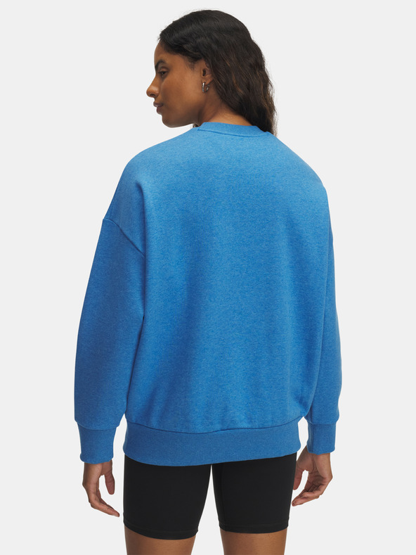 Under Armour Дамски суитшърт Under Armour UA Rival Fleece OS Crew-BLU