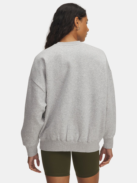 Under Armour Дамски суитшърт Under Armour Rival Flc OS Varsity Crew-GRY