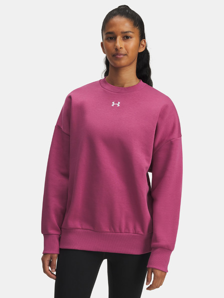 Under Armour Дамски суитшърт Under Armour UA Rival Fleece OS Crew-RED