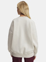 Under Armour Дамски суитшърт Under Armour Rival Flc OS Varsity Crew-WHT