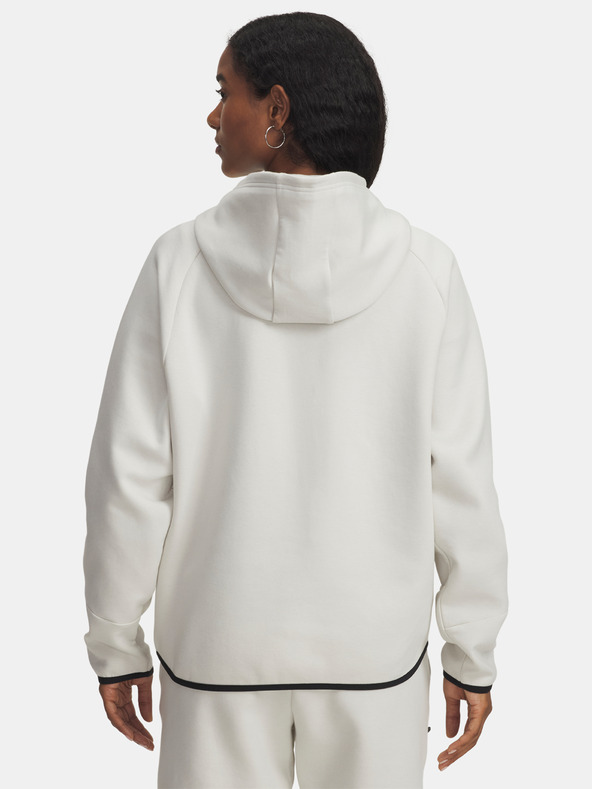 Under Armour Дамски суитшърт Under Armour Unstoppable Fleece FZ-WHT