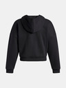 Under Armour Дамски суитшърт Under Armour Rival Flc Piped HZ Hoodie-BLK