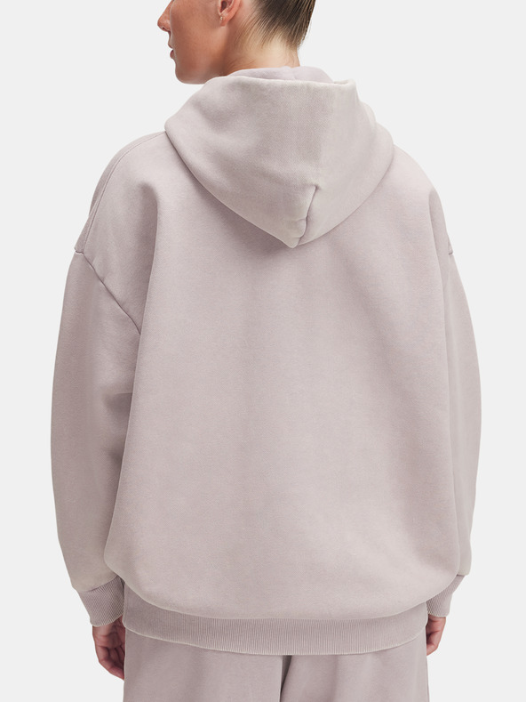 Under Armour Дамски суитшърт Under Armour UA Icon HWT Flc OS Hdy-GRY