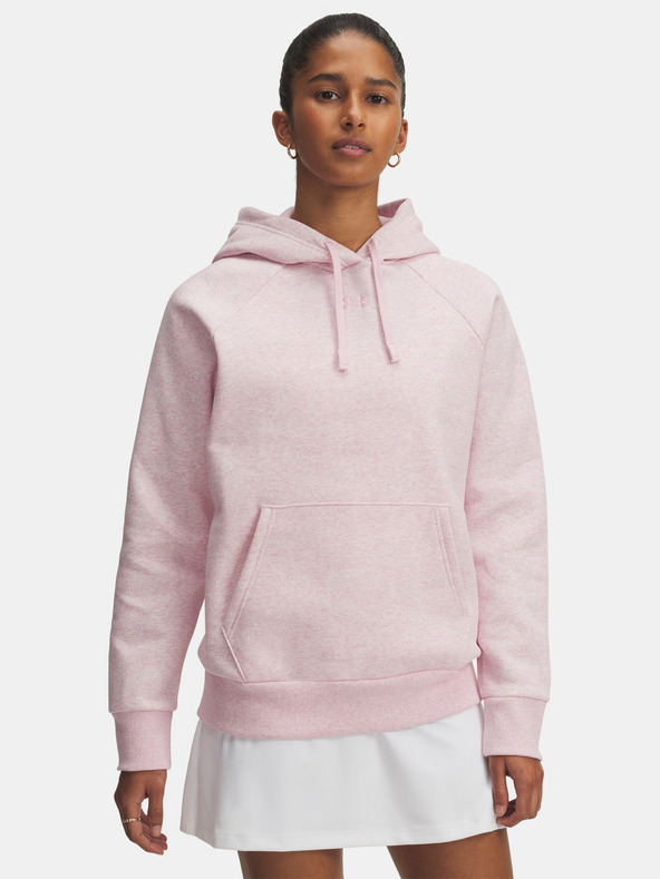 Under Armour Дамски суитшърт Under Armour UA Rival Fleece Hoodie-PNK