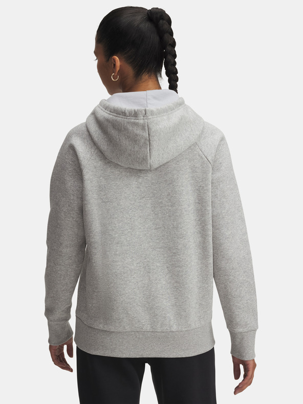 Under Armour Дамски суитшърт Under Armour UA Rival Flc Shimmer Hdy-GRY