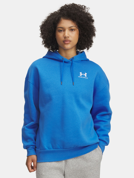 Under Armour Дамски суитшърт Under Armour UA Icon Fleece OS Hoodie-BLU