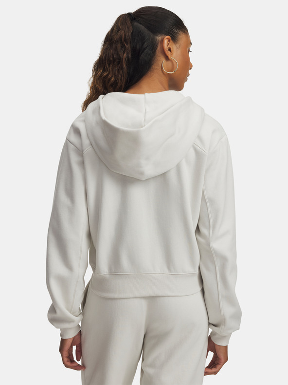 Under Armour Дамски суитшърт Under Armour UA Icon Vida Flc FZ-WHT