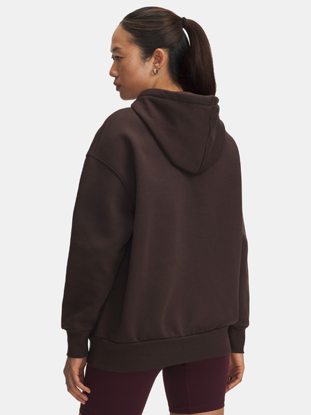 Under Armour Дамски суитшърт Under Armour UA Icon Fleece OS Hoodie-BRN