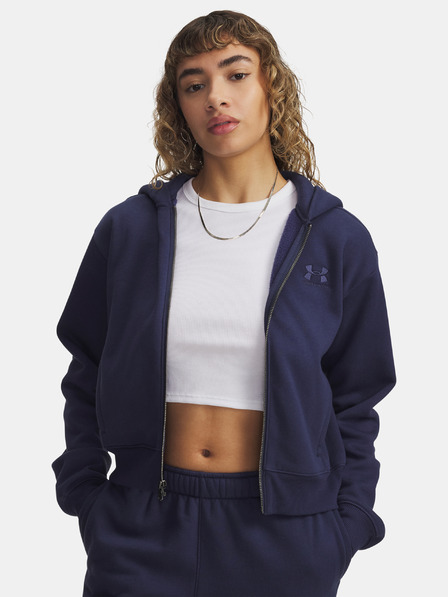 Under Armour Дамски суитшърт Under Armour UA Icon Vida Flc FZ-BLU