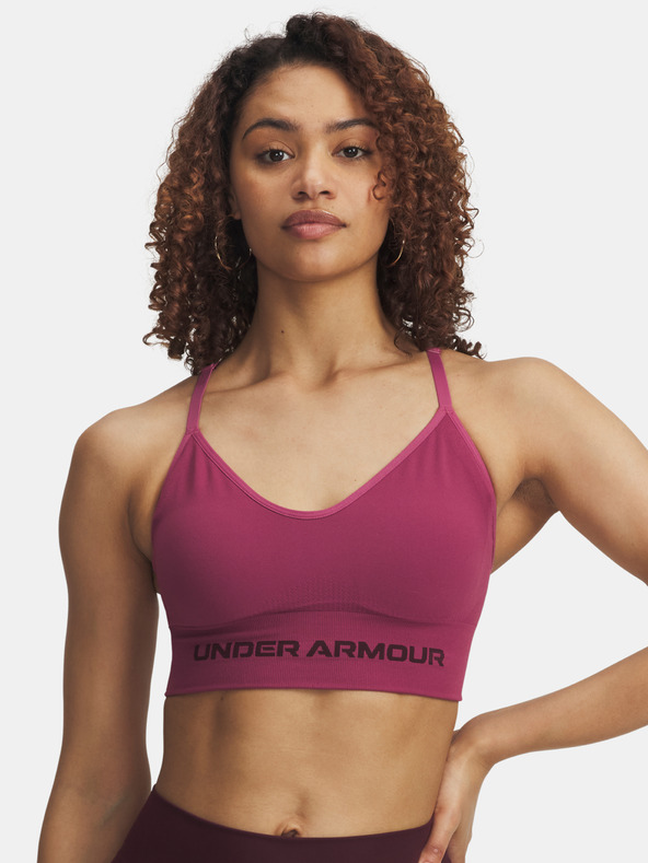Under Armour Under Armour Women's Vanish Seamless Low Bra-RED