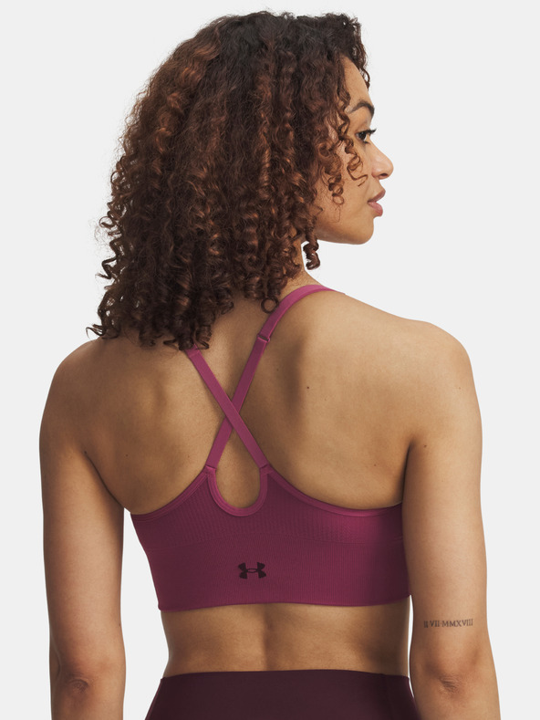 Under Armour Under Armour Women's Vanish Seamless Low Bra-RED