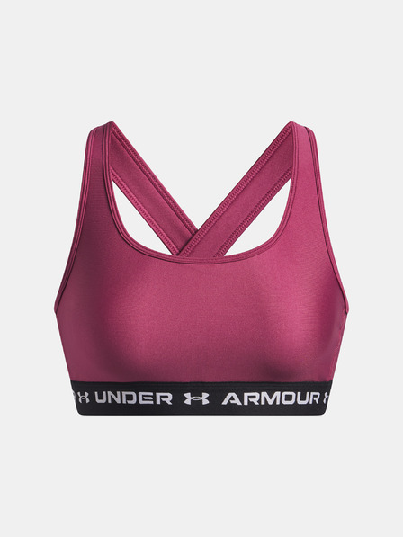 Under Armour Under Armour Crossback Mid Bra-RED - дамски сутиен