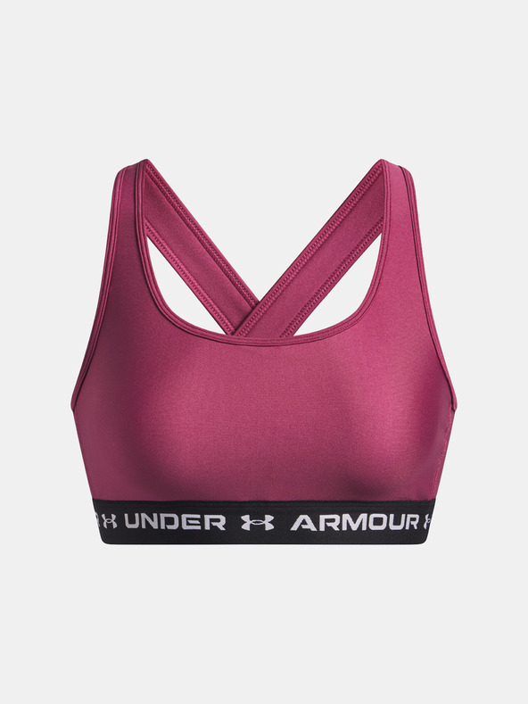 Under Armour Under Armour Crossback Mid Bra-RED - дамски сутиен