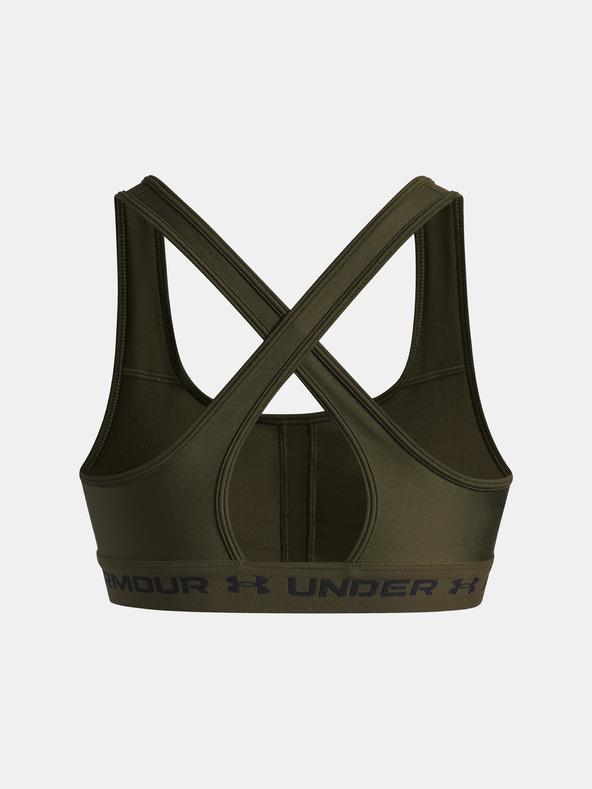 Under Armour Дамски сутиен Under Armour Crossback Mid Bra-GRN