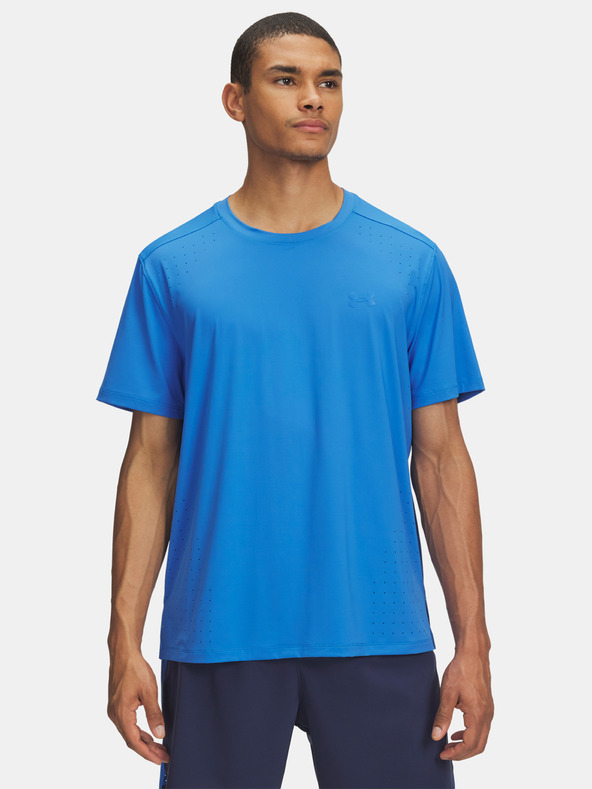 Under Armour Мъжка тениска Under Armour UA LAUNCH ELITE SHORTSLEEVE-BLU