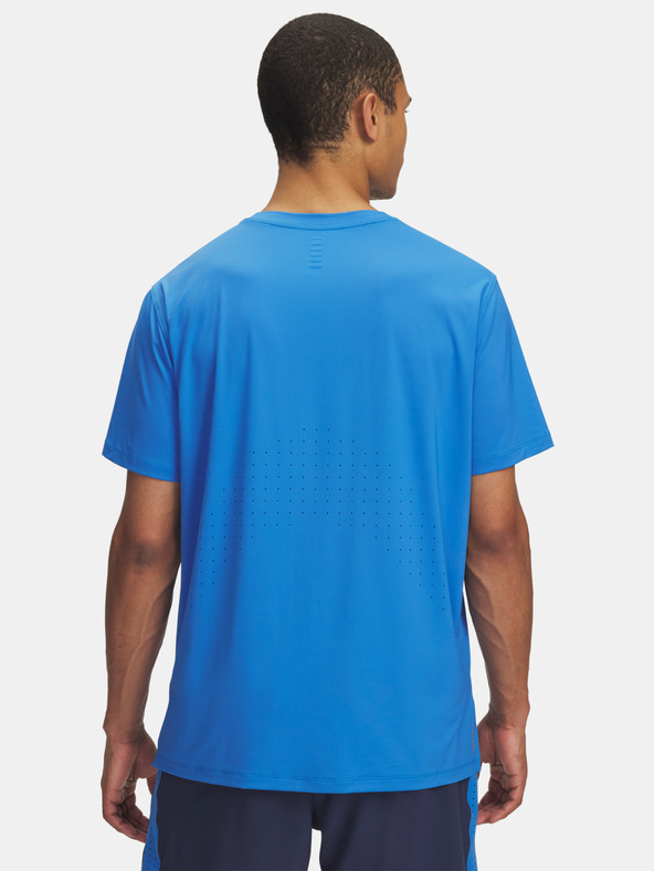 Under Armour Мъжка тениска Under Armour UA LAUNCH ELITE SHORTSLEEVE-BLU