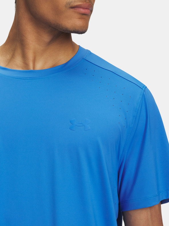 Under Armour Мъжка тениска Under Armour UA LAUNCH ELITE SHORTSLEEVE-BLU