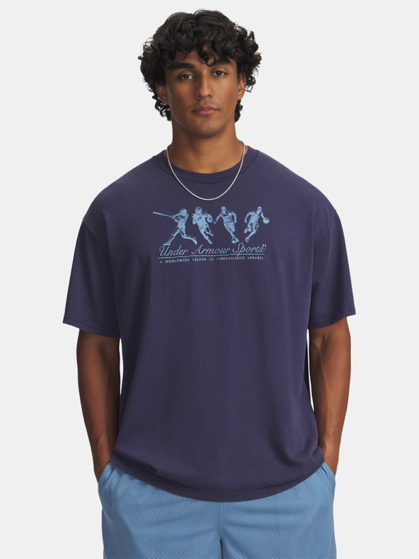 Under Armour Мъжка тениска Under Armour UA HWT ATHLETES OS SS-BLU