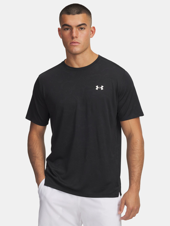 Under Armour Мъжка тениска Under Armour UA Tech Vent Jacquard SS-BLK