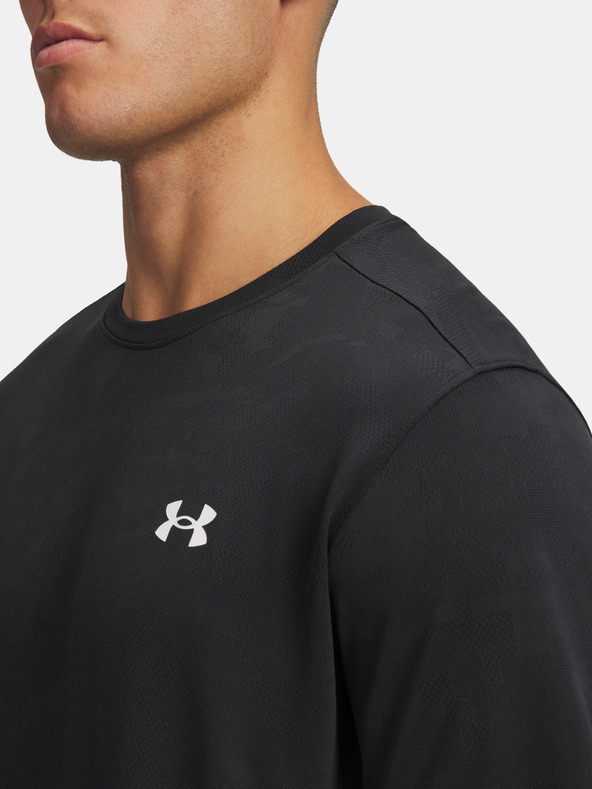 Under Armour Мъжка тениска Under Armour UA Tech Vent Jacquard SS-BLK