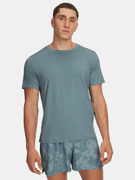 Under Armour Мъжка тениска Under Armour UA LAUNCH ELITE SHORTSLEEVE-GRN