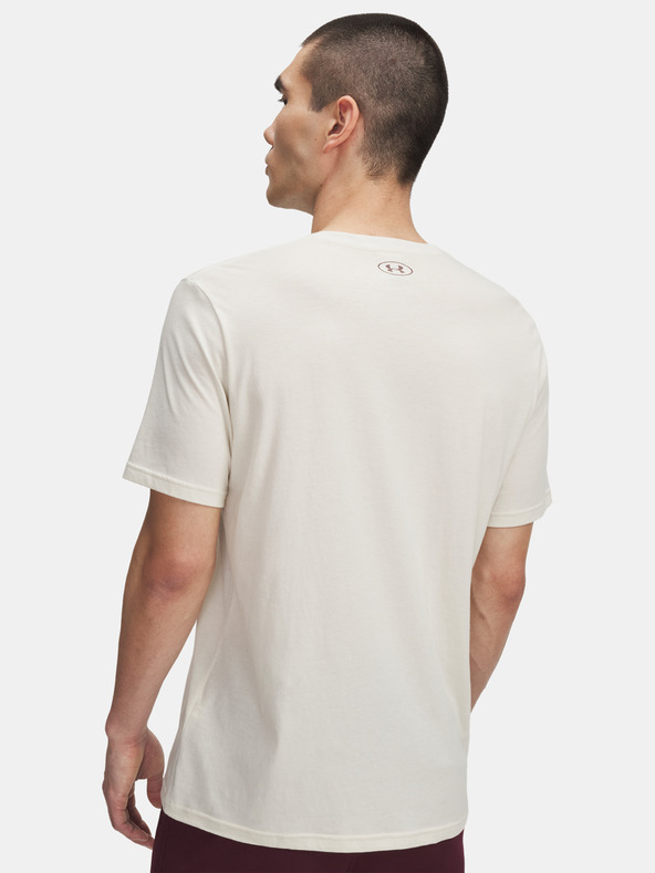 Under Armour Мъжка тениска Under Armour UA COLLEGE CREST LOGO SS-BRN