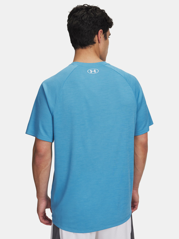 Under Armour Мъжка тениска Under Armour UA Tech Textured SS-BLU