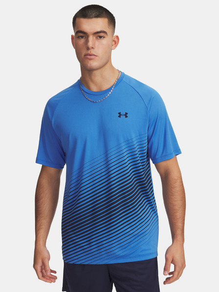 Under Armour Мъжка тениска Under Armour UA Tech Fade SS-BLU