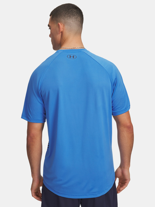 Under Armour Мъжка тениска Under Armour UA Tech Fade SS-BLU