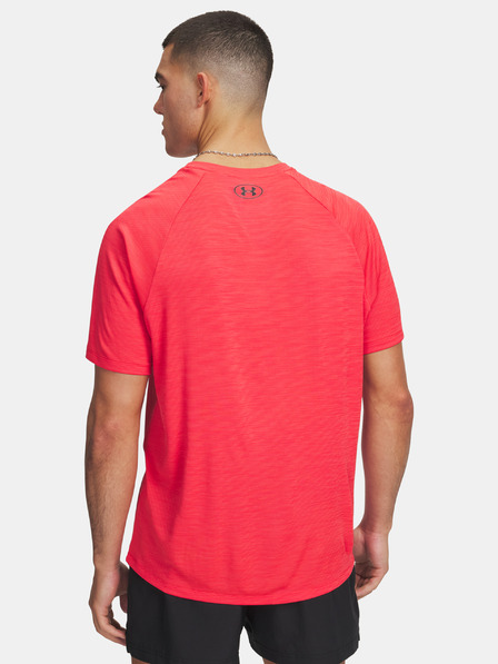 Under Armour Мъжка тениска Under Armour UA Tech Textured SS-RED