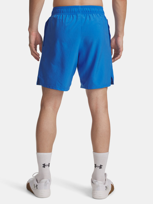 Under Armour Мъжки къси панталони Under Armour UA Tech Woven Wordmark Short-BLU