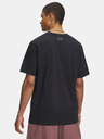 Under Armour Мъжка тениска Under Armour UA TRIPLE STACK LC LOGO SS-BLK