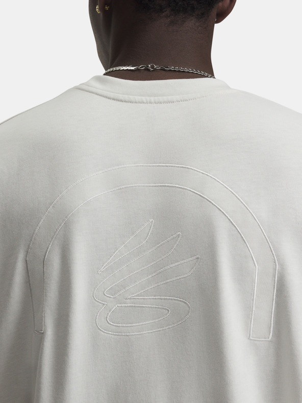 Under Armour Мъжка тениска Under Armour Curry Verbiage Tee 2-WHT