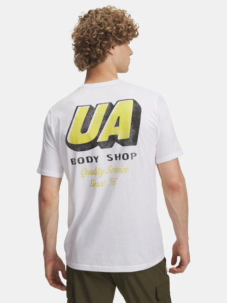 Under Armour Мъжка тениска Under Armour UA 60/40S BODY SHOP SS-WHT