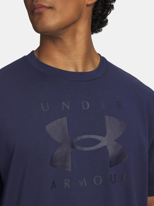 Under Armour Мъжка тениска Under Armour UA M HW OS Branded SS-BLU