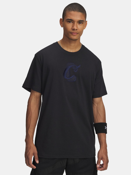 Under Armour Мъжка тениска Under Armour Curry Verbiage Tee 1-BLK