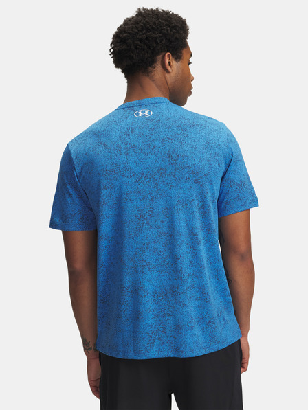 Under Armour Мъжка тениска Under Armour UA Tech Tee Pixelate-BLU