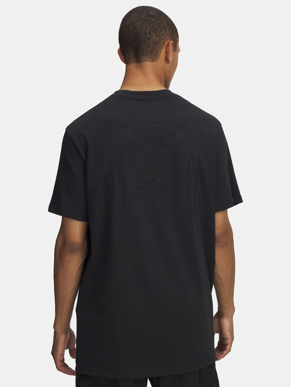 Under Armour Мъжка тениска Under Armour Curry Verbiage Tee 2-BLK
