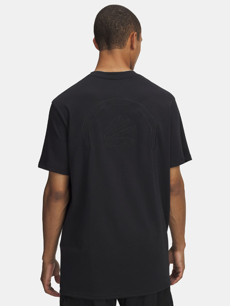 Under Armour Мъжка тениска Under Armour Curry Verbiage Tee 2-BLK