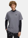 Under Armour Мъжка тениска Under Armour UA M LOGO EMB HEAVYWEIGHT SS-GRY