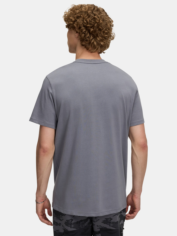 Under Armour Мъжка тениска Under Armour UA M LOGO EMB HEAVYWEIGHT SS-GRY