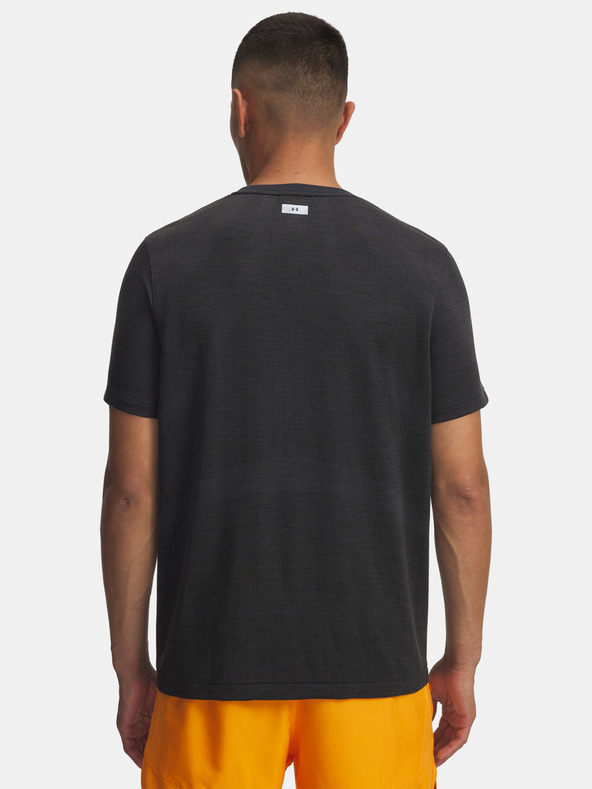 Under Armour Мъжка тениска Under Armour UA Trail Run Wool SS-BLK