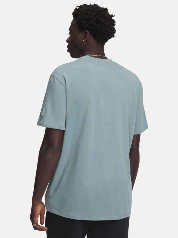 Under Armour Мъжка тениска Under Armour Curry Verbiage Tee 1-GRN