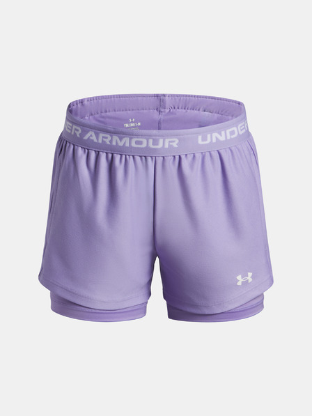 Under Armour Момичешки шорти Under Armour UA Tech Play Up 2n1 Short-PPL