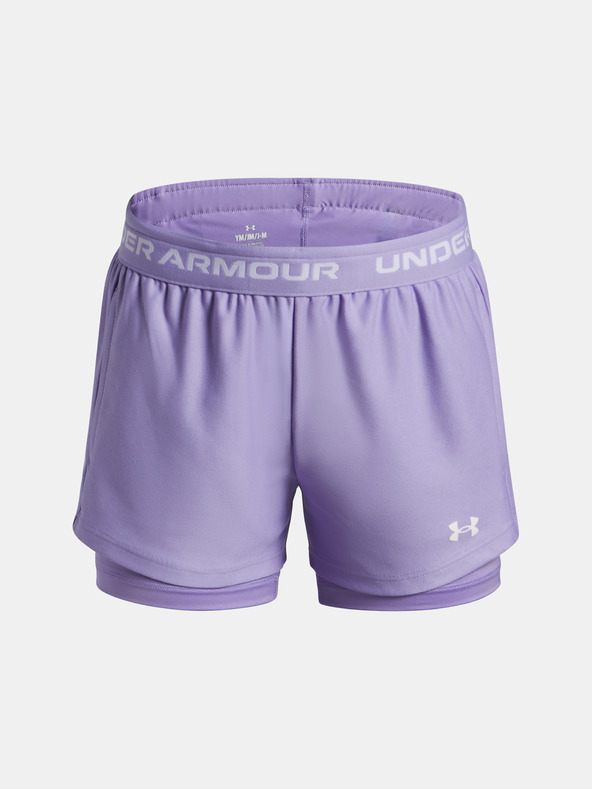 Under Armour Момичешки шорти Under Armour UA Tech Play Up 2n1 Short-PPL