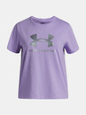 Under Armour Момичешка тениска Under Armour UA G Rival Shimmer SS-PPL